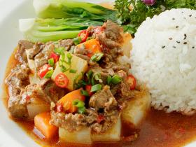 福建厦门冷冻中式快餐料理包 土豆烧牛肉 即食方便饭 秘传料理包 快餐外卖料理包直批