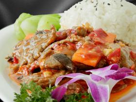 福建厦门快餐外卖盖浇饭料理包 剁椒牛肉 方便速食菜加热即食半成品菜肴包厂家直销