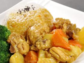 厦门冷冻料理包外卖快餐料包 泰式咖喱鸡 半成品菜商用菜肴速食包速冻盖浇饭料理包