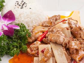 漳州秘传料理包 秘制川香肉片 方便快餐外卖冷冻半成品盖饭快餐调理包代餐供应